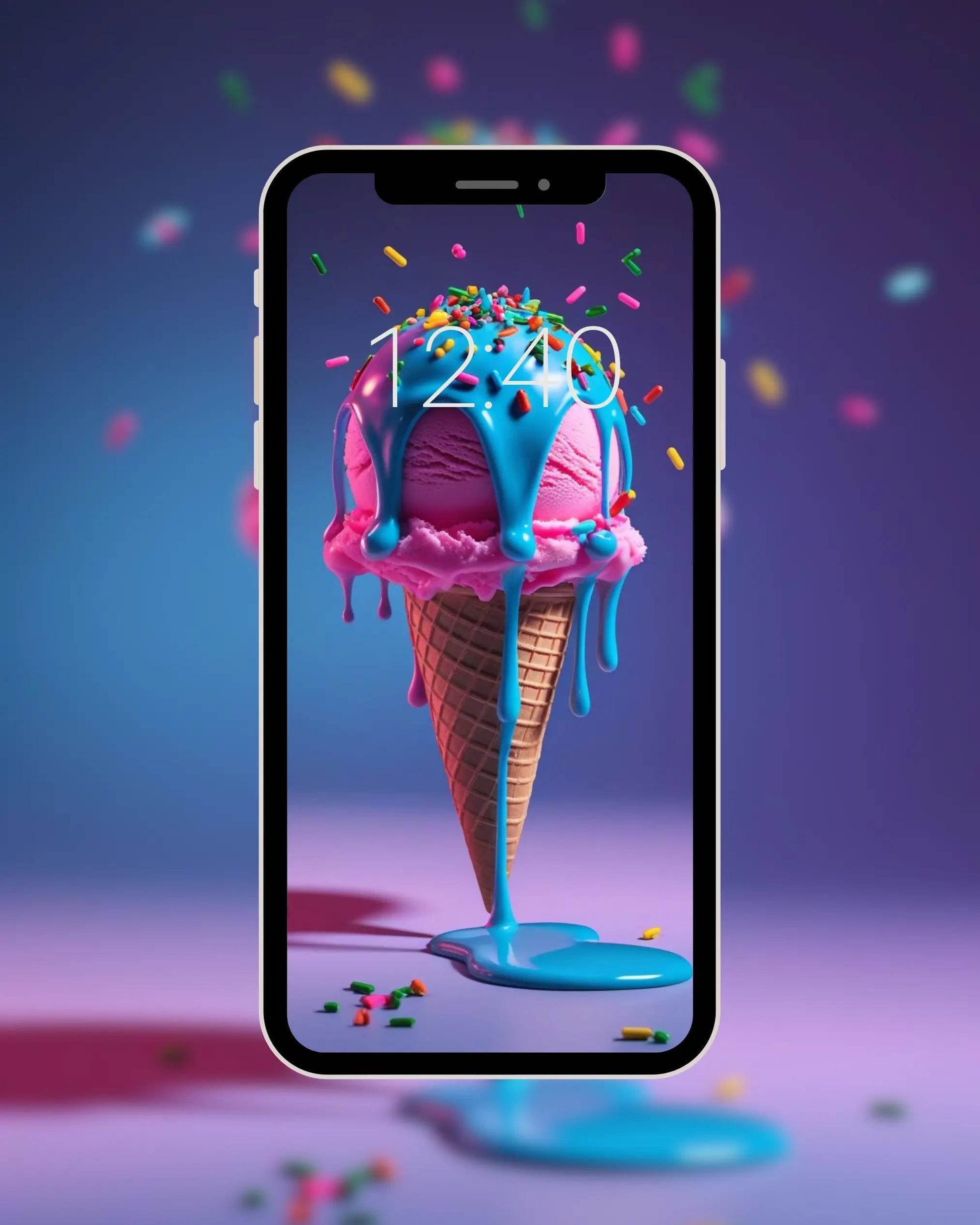 Digital Art | Neon Ice dream - Simply Lovely Collections