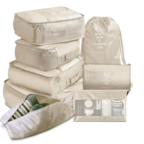 8-delige bagage opbergset | Kraamkoffer - overnight bag - Simply Lovely Collections