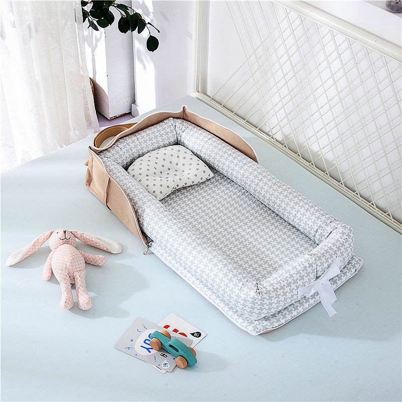 Draagbaar, opvouwbaar babynestje van katoen - Simply Lovely Collections