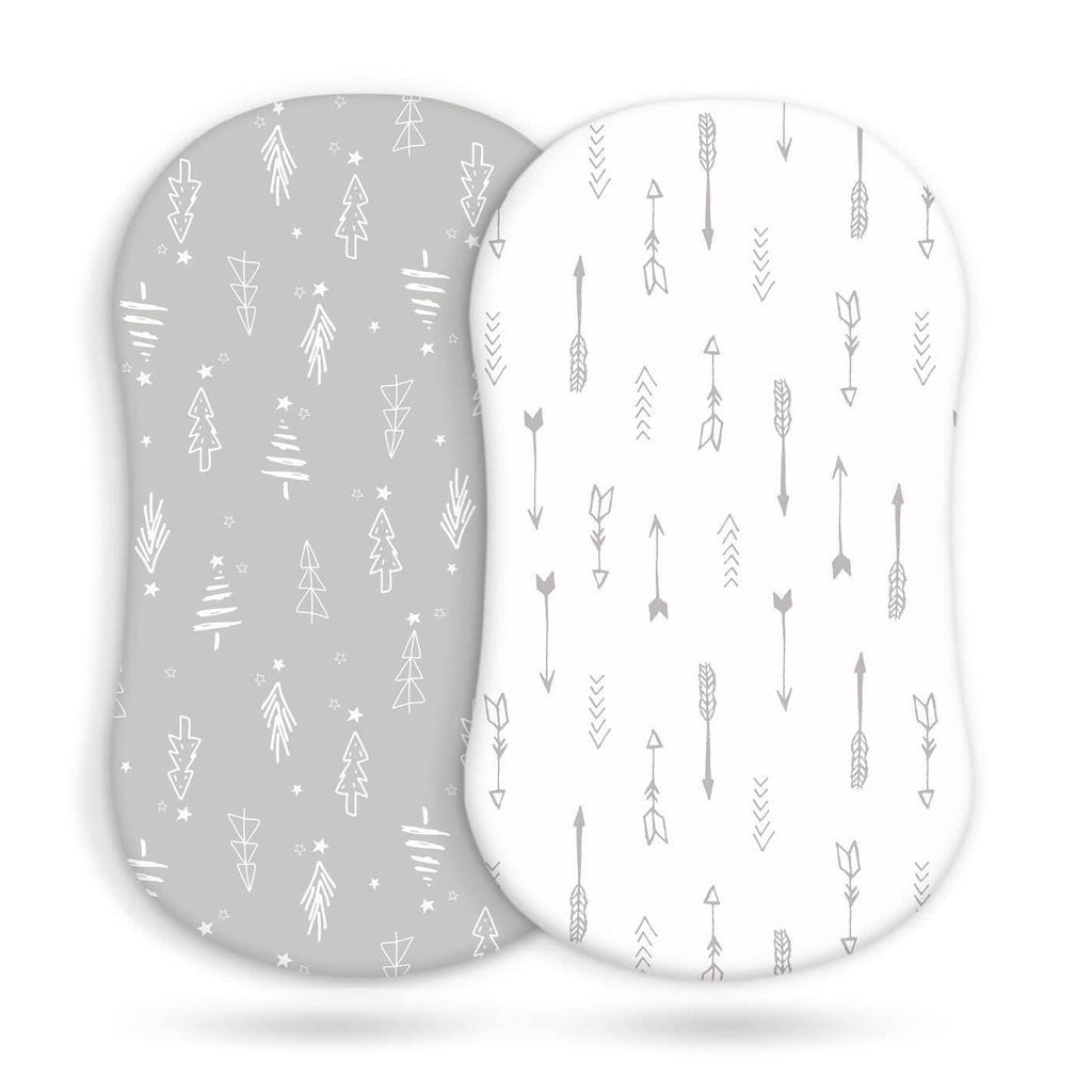 2-pack elastische hoeslaken voor babywieg – Bedtextiel voor babyverzorging - Simply Lovely Collections