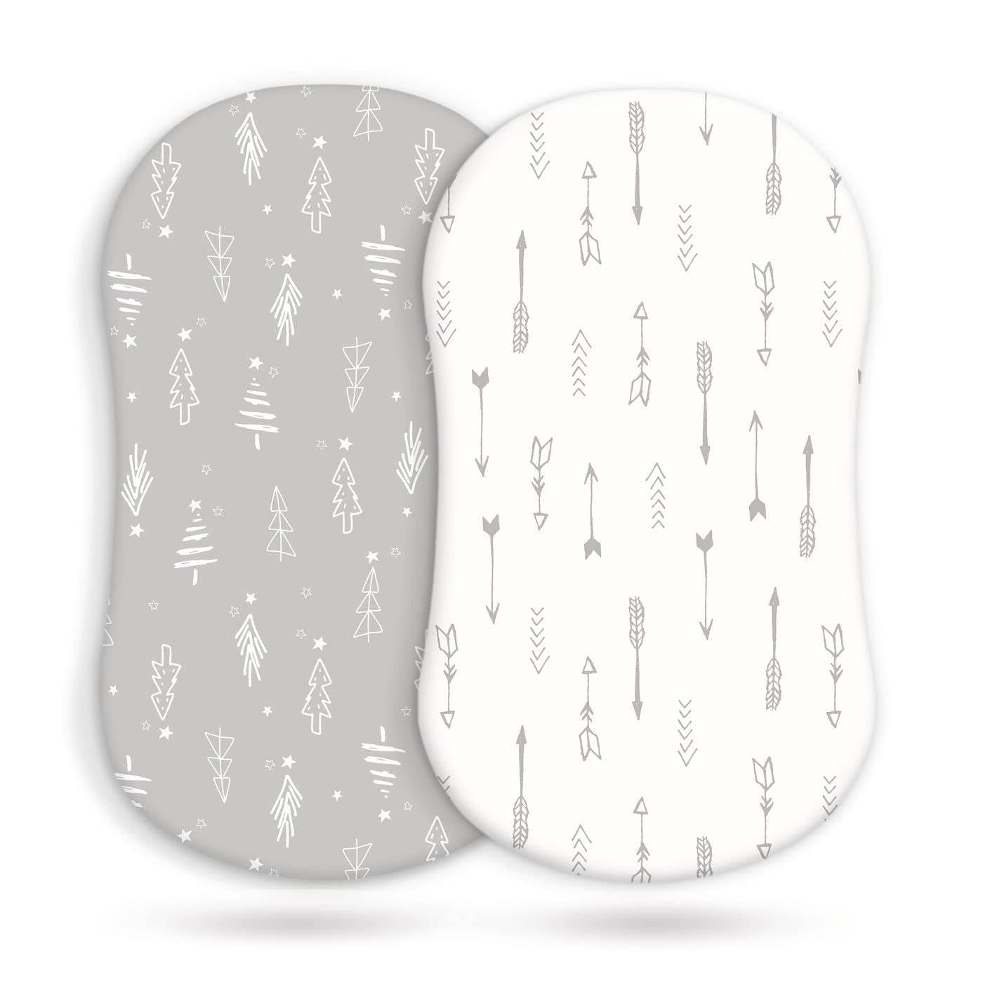 2-pack elastische hoeslaken voor babywieg – Bedtextiel voor babyverzorging - Simply Lovely Collections