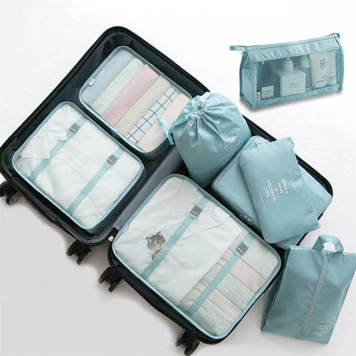 8-delige bagage opbergset | Kraamkoffer - overnight bag - Simply Lovely Collections