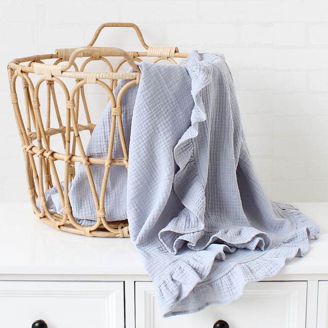 Newborn | Baby deken met ruffle - Simply Lovely Collections