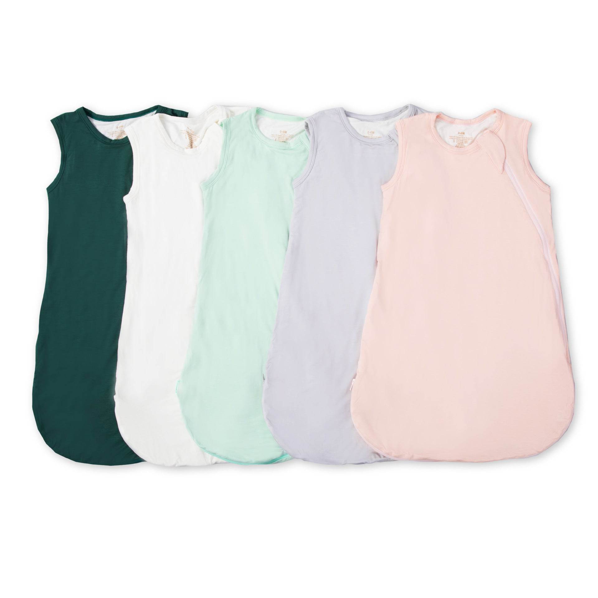 Mouwloze bamboe-vezel slaapzak met rits voor baby's van 0-36 maanden - Simply Lovely Collections