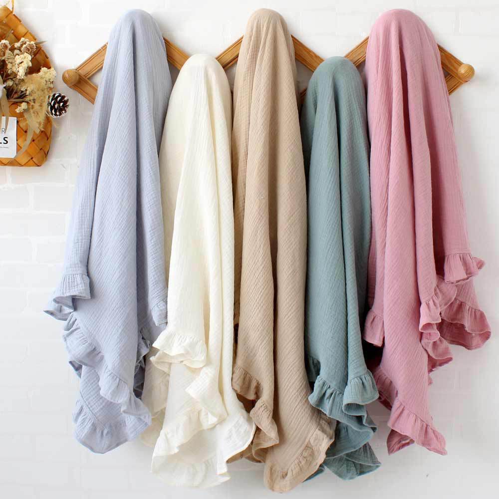 Newborn | Baby deken met ruffle - Simply Lovely Collections