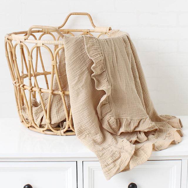 Newborn | Baby deken met ruffle - Simply Lovely Collections