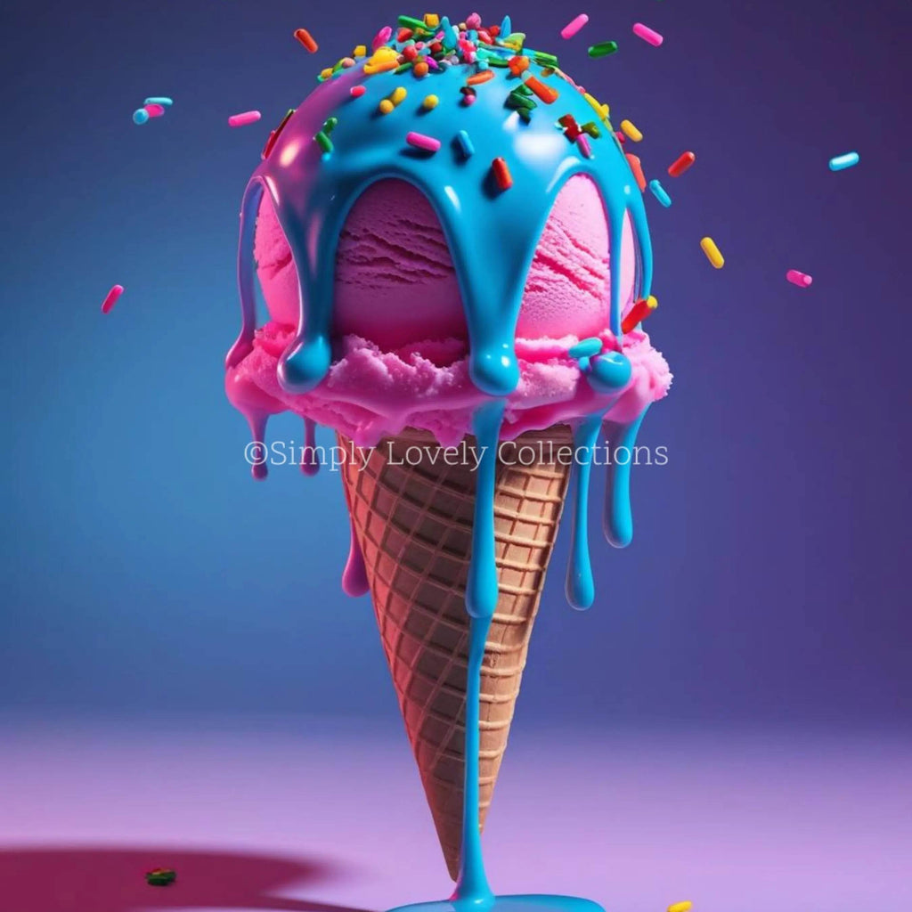 Digital Art | Neon Ice dream - Simply Lovely Collections