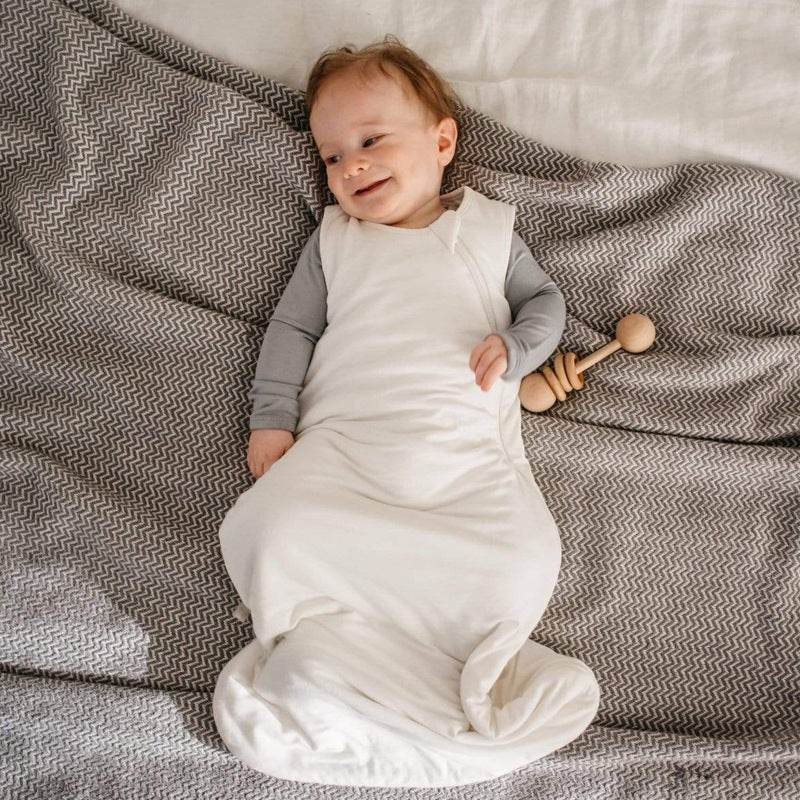 Mouwloze bamboe-vezel slaapzak met rits voor baby's van 0-36 maanden - Simply Lovely Collections