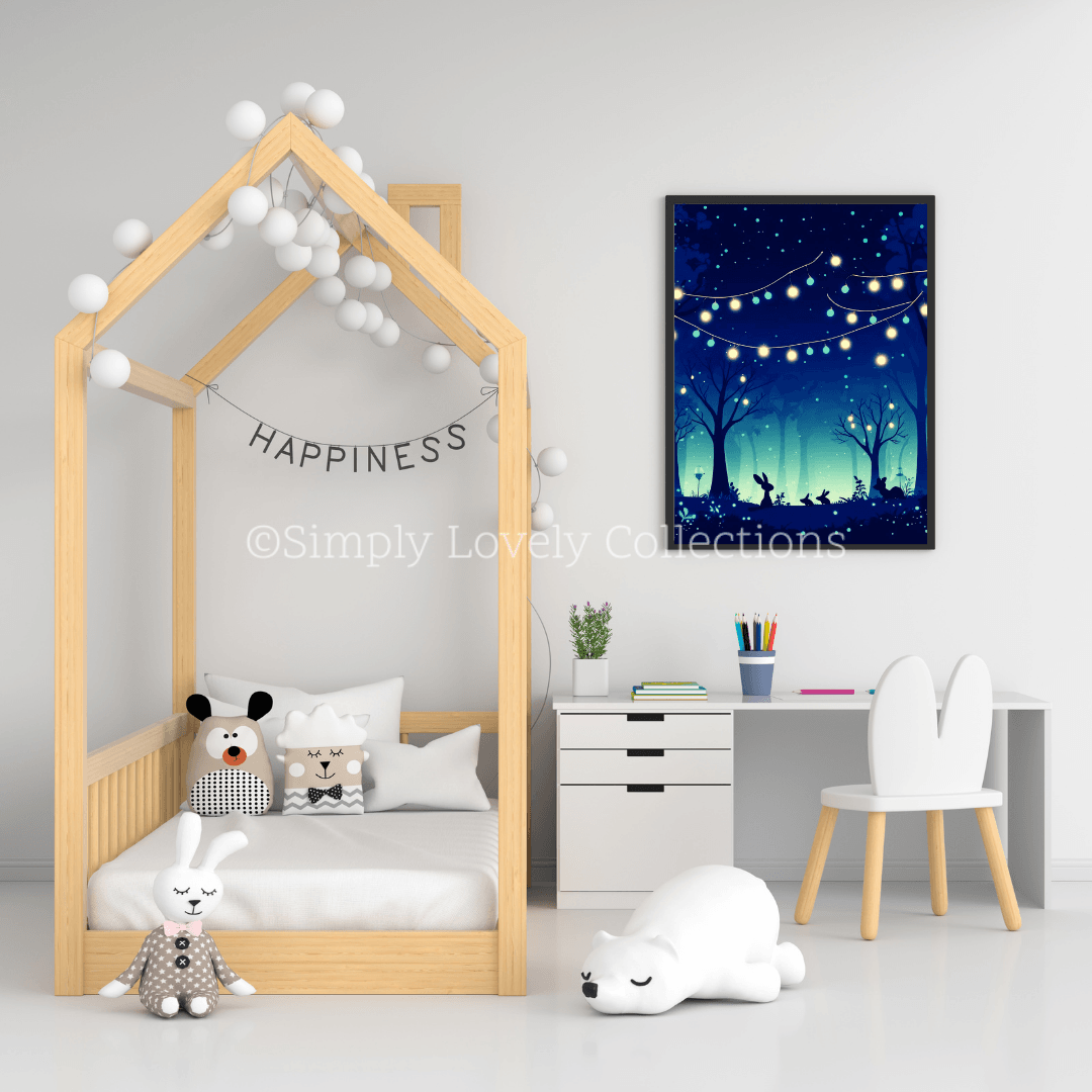 Kids Poster (30x40) | Magisch sprookjesbos - Simply Lovely Collections