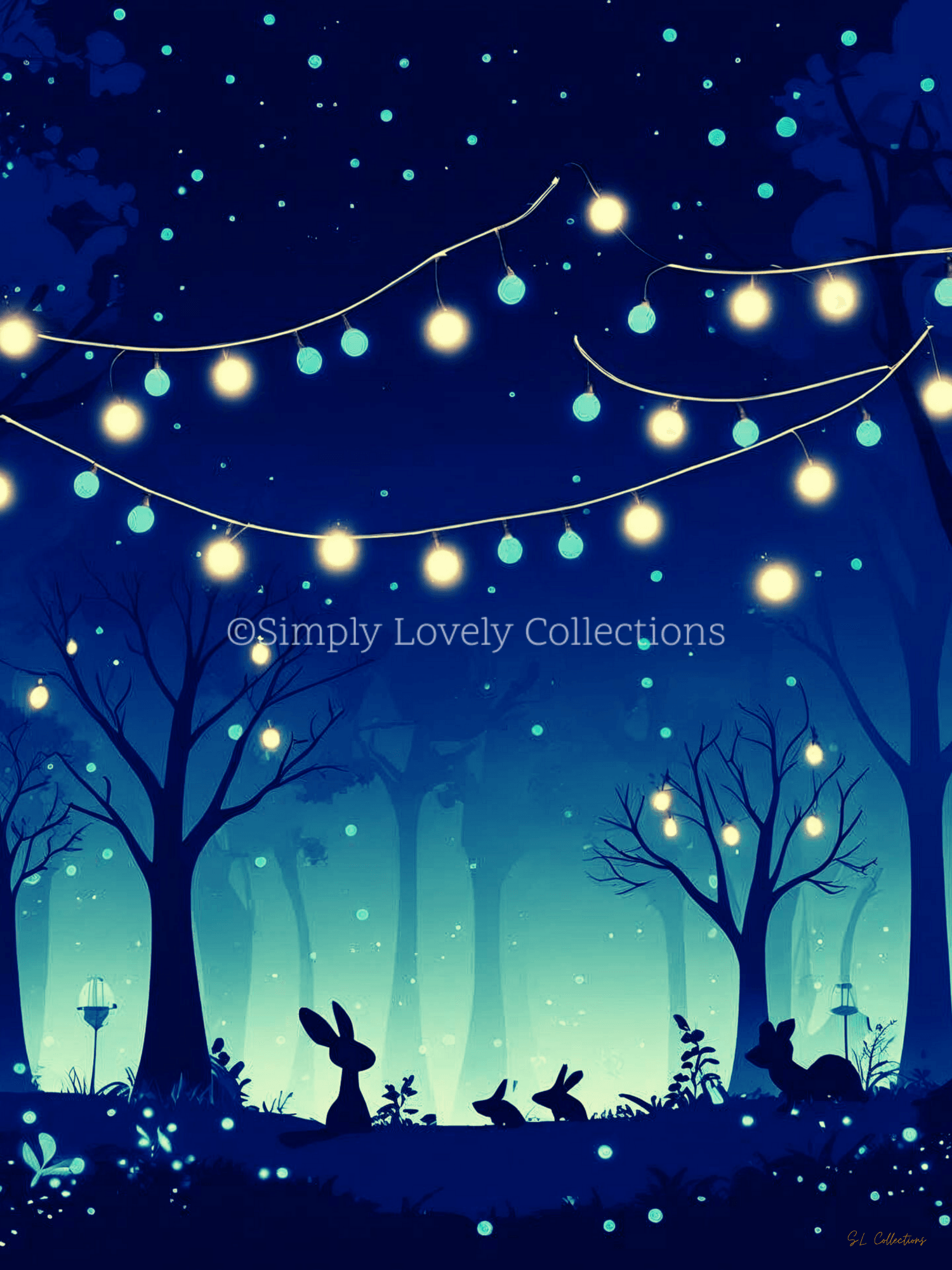 Kids Poster (30x40) | Magisch sprookjesbos - Simply Lovely Collections
